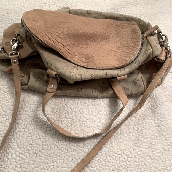 Lui Jo | Slouchy Beige Handbag Pink Interior Soft - Picture 4 of 12